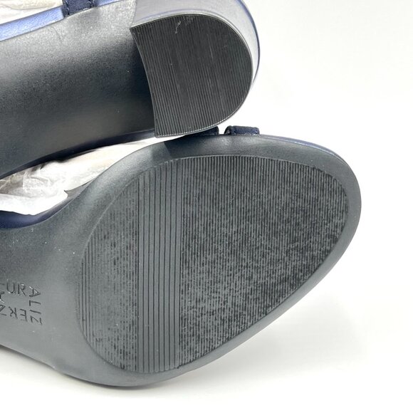 8.5W 8.5 WIDE WIDTH Naturalizer Vanessa 2 Jeweled Block Heels Sandals Shoes - Picture 10 of 12